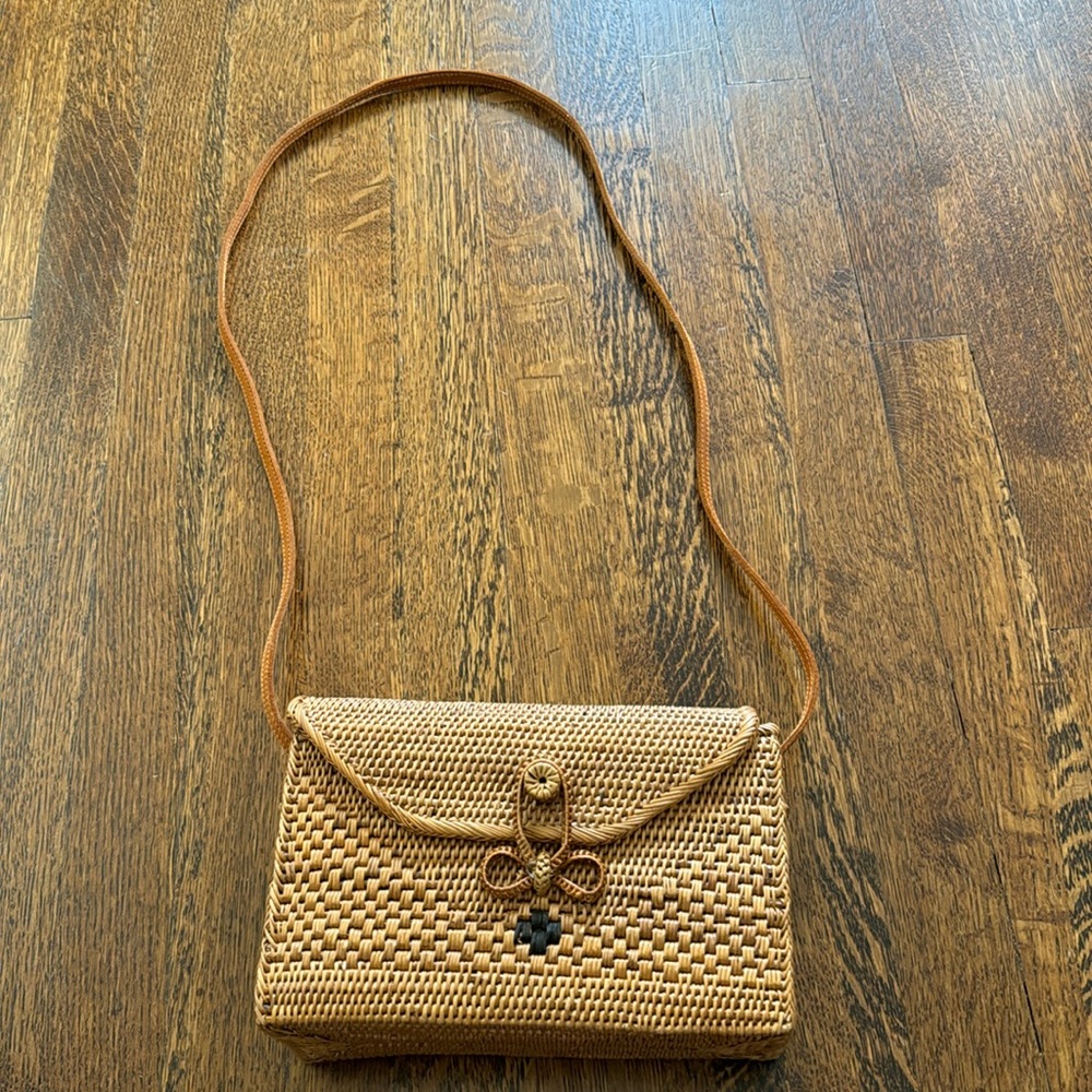 Koret woven crossbody purse